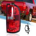 VPIMOZO TailLight Assembly Right Passenger Side Compatible With 2015-2022 15 16 17 18 19 20 21 22 Chevy Colorado Factory Style Rear Brake Taillights With Bulb&Harness Replaces 84630993 GM2801270