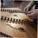 LIOOBO Creative Dulcimer Hammers Ebony Practice Mallets Professional Dulcimer Accessories Musical Instrument