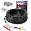 HEATIT HIRD 80 feet 5 Watts Per Foot Roof & Gutter Snow De-Icing Cable