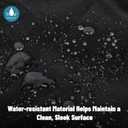 Cover for Weber Searwood XL 600 Wood Pellet Grill, Heavy Duty Smoker Grill Cover Waterproof Weather Resistant Outdoor