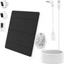 Solar Panel for Ring Camera, 5W 6V Fast Charging Solar Panel Charger for Ring Stick Up Cam/Pro, Spotlight Cam Plus/Pro