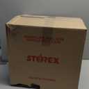 Storex 4 Gallon Storage Bin  Plastic Classroom Organizer for Books and Supplies, Black, 1-Pack (61466A06C)