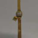 Watch for Womens and Bracelet Gift Set Rose Gold for Lady Female Navy Blue Big Face Ultra Thin Minimalist Date Analog Quartz Wristwatch Waterproof with Mesh Steel Band