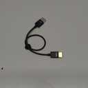 SMALLRIG Upgraded Ultra Thin HDMI Cable 35cm/1.15Ft (A to A), 4K Hyper Super Flexible Slim Cord, High Speed Supports 3D, 4K@60Hz, Ethernet, ARC Type-A Male to Male for Camera, Monitor, Gimbal - 2956B