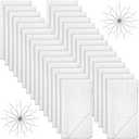 Zomiboo 30 Pack Birdseye Cotton Diapers for Babies Large 27 x 27 Inch Reusable Burp Cloths with 30 Diaper Pins for Babies Boy Girl Toddlers