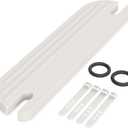 White IKEA High Chair Foot Rest, Compatible with Antilop Chairs | Adjustable, Reversible & Non-Slip Footrest for IKEA Chair - Made with Durable Polypropylene - Antilop Accessories