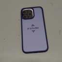 DEERLAMN Matte Case for iPhone 15 Pro Max 6.7-Inch, [Anti-Fingerprint] Drop Protection Shockproof Translucent Frosted Hard Back Slim Phone Cover, Blue