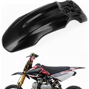 Motorcycle Front Wheel Mudguard, PSLER Dirt Bike Plastics Mud Guard, Crf50 Body Mudguard Kit for CRF50 Style 125CC Pit PRO Trail Dirt Bike, Tuttio Tutti Soleil 01 Electric Dirt Bike, Black