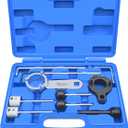 Camshaft Timing Belt Tool Kit, Compatible with VW Audi Tiguan SEAT Skoda Passat Golf 1.6 2.0 TDI Diesel Engine, Replace T10264 T10265 T10060A 3359 T10051 T10490, with Carrying Case & Gloves