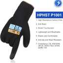 PU Coated Safety Work Gloves, 12 Pairs Work Gloves Mechanic Working Seamless Knit Glove with Polyurethane Coated Smooth
