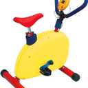 Exercise Bikes for Kids, Childrens Fitness Exercise Equipment, Adjustable Seat Mini Kids Exercise Bike Equipment Treadmill for Boys Girls Age 3-12 Years