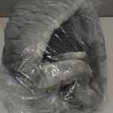 BALANCE Cat Bed Kitten Bed, Washable Round Cat Beds for Indoor Cats, Super Soft Plush Faux Fur Pet Bed for Puppy and Kitten with Anti-Slip Bottom (Grey)