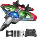 4DRC RC Planes Remote Control Airplanes with 2 Batteries, Foam RC Planes for Kids Adults Beginners 4-7 8-12 12-16, Remote Control Helicopter Fighter Jet Drones for Kids Adults, 360 Flip