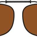 Eyekepper Large Clip On Sunglasses With Spring Draw Bar Polarized