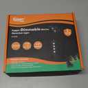 hygger 30 Watts Aquarium LED Reef Light, Dimmable Full Spectrum Marine LED Fish Tank Light Saltwater Nano Aquarium LPS SPS Lighting