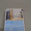 Oscillating Table Fan Small Oscillating Fan for Bedroom/Indoor/Outdoor Ultra Quiet Mini Desk Fan Auto 90 Rotated 4 Speeds 5in Wall Mounted Cordless Portable Rechargeable (White)