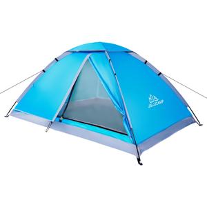 1/2/4/5/6 Person Dome Tents for Camping, Lightweight Portable Backpacking Tent, Small Easy Set Up Outdoor Waterproof Camping Hiking Tent for Adults (Blue)