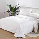 LilySilk 100% Silk Duvet/Comforter Queen, White, for Four Season, Machine Washable Long Strand Silk Quilt, 100% Cotton Cover 0.9kg, King 104"x92"