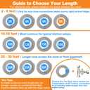 Refrigerator water line - 8 FT Premium Stainless Steel Braided Ice Maker Water Line,Food grade PEX Inner Tube Fridge Water Supply Line with 1/4" Compression Fittings for Refrigerator Ice Maker