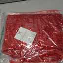 Mr. Pen- Red Sequin Christmas Tree Skirt and Tree Collar, 36 Inch Sparkly Base Cover, 24.8 Inch Foldable Sparkling Sequin Trees Skirt Collar, Red Sequin Tree Skirt, Christmas Skirts for Xmas Trees