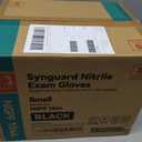 Intco Basic Medical BLACK Nitrile Exam Gloves, 5 Mil,- Latex-Free & Powder-Free, Case of 1000 (Small-1000)