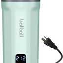 balbali 18.6oz Portable Kettle for Travel 100-250V Dual Voltage for International/Global/Europe - 6 Preset Travel Electric Kettle Hot Water Boiler/Heater/Warmer/Tea Maker - Green (550mL)