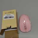 TECKNET Wireless Computer Mouse for Laptop, 2.4G Wireless Mouse, 5-Level Adjustable 4800 DPI, with Receiver & 6 Buttons, 18 Months Battery Life, for PC,Mac,Chromebook - Pink