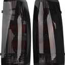 Tail lights Replacement for 1988-1999 Chevy C/K 1500/2500/3500 Suburban Tahoe GMC C/K 1500/2500/3500 Yukon Suburban Cadillac Escalade (Black Smoke)