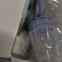 2 Pack Silicone Baby Fruit Feeder with Mini Freezer Tray, Breastmilk Popsicle Molds for Baby Teething Relief, Fresh Food Feeder for Safe Infant Self Feeding, Extra Food Pouches (Blue/Green)