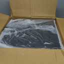 Large Mailboxes for Outside, RAINHOL Black Metal Mailbox, Galvanized Steel Post Mount Mail Box, T3 Large Capacity, 23 x 10.7 x 8.9 Inches