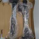 LIFKOME 2Pcs Heavy Duty Wall Brackets for Floating Shelves Metal Bracket Holder Sturdy Design for Secure Storage Easy Installation Invisible Support for Home Decor