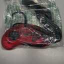 Retro-Bit Official Sega Genesis Controller 6-Button Arcade Pad for Sega Genesis - Original Port (Red)
