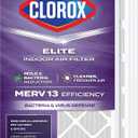Clorox 18x20x1 Air Filter, MERV 13 Pleated HVAC AC Furnace Air Filters for Allergies, Pet Dander, Smoke and more, MPR 1500 & FPR 10 – Pack of 4
