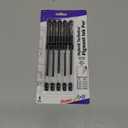 Pentel Arts Hybrid Technica Gel Pen with Assorted Tip Sizes, Black Ink, Pack of 5 (KN10BP5A)
