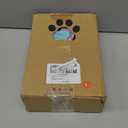 PUPTECK No Pull Dog Harness for Large, Adjustable Reflective Dog Harness with Handle Easy Control, Comfortable Soft Padded Pet Vest Harness for Large Dogs, Plaid Pink L