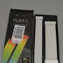 TECWARE Flex RGB Cable Cover Kit | Compatible with 24-Pin Motherboard and 8-Pin/16-Pin GPU | ARGB PSU Cable Extension with 5V 3-Pin Sync | RGB Lighting Kit for PC Cables | White