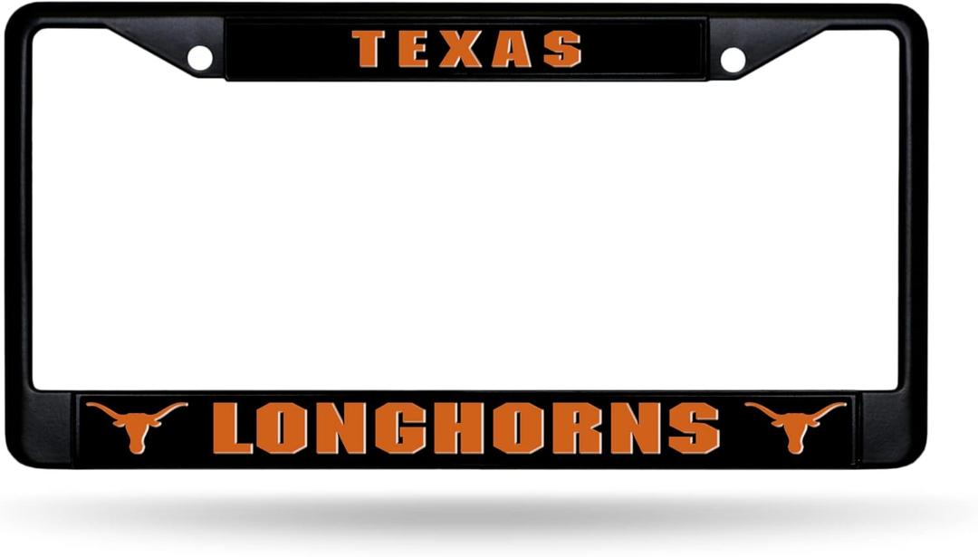 Rico Industries NCAA Tide Primary Black License Plate Frame