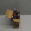 Brizled Red & White C5 Christmas Lights, 33ft 100 LED Christmas Tree Lights, Connectable 120V UL Certified Faceted Xmas Light Outdoor Indoor Xmas Lighting for Christmas Tree Party Roof Decoration