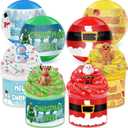 Blosssound 4 Pack Christmas Putty Toys Christmas Stocking Stuffers for Kids Teen Girls Boys 4 5 6 7 8 9 10 11 12 Year Old Winter Holiday Xmas Classroom Gifts Green Red Goodies Bag Favors