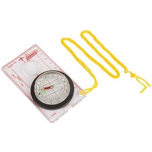 2x Coleman Company Map Compass, Grey/Black/Red