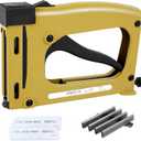 Picture Frame Stapler with 2000 Refill Points, Point Drivers for Picture Framing Hand Frame Stapler Picture Framing Supplies for Artist Framing Paintings and Pictures