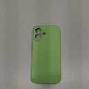 Vooii Magnetic for iPhone 17 Case, Compatible with Magsafe (Premium Liquid Silicone) (Integrated Camera Control Button) Full Body Protective Anti-Scratch Microfiber Lining 6.3", Matcha