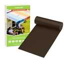 TIANLDD 4x78in Waterproof Repair Tape for Boat Covers,Tents,Tarp,RV Awning，Fabric Repair Tape(Dark Brown)