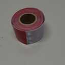 WAENLIR 2 inch x 160Feet Reflective Safety Tape DOT-C2 Waterproof Red and White Adhesive Conspicuity Tape for Trailer, Outdoor, Cars, Trucks