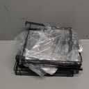 RCHYFEED Spice Rack, 2 Tier Pull out Cabinet Spice Organizer, Height Adjustable Slides out Ultra-smooth Racks for Spice Organization, Seasoning Organizer for Inside Cabinets(7.5" Wx10.5 Dx9.5 H)