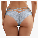 Women Panties Lace Sexy Naughty Panty Seamless Criss-Cross Lingerie High Rise Thongs Plus Size Underwear, Size -S