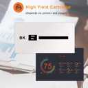 Run Star SP01 SP-01 SP-1 Black Sublimation Ink Cartridge Replacement for Brother SP01BKS SP01CS SP01MS SP01YS use for Brother SP-1 Sublimation Printer (1 Black)