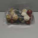 Hollowfly 24 Pcs Velvet Christmas Ornaments Balls 2.36 Inches Flocked Burgundy Red Green Brown Velvet Hanging Ornaments for Christmas Tree Shatterproof Plastic Ball Decorations for Xmas Holiday Party