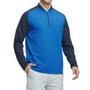 M MAELREG Quarter Zip Pullover Men Moisture Wicking Micro Fleece Performance Raglan Collarless Golf Sweatshirts for Men, XXL