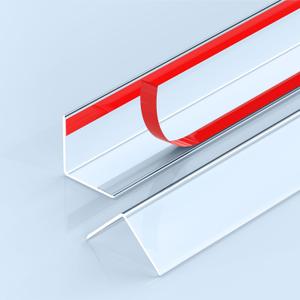 31.5" x 1.18" Wall Corner Protectors, 2PCS Clear Self-Adhesive Guards, Corner Guards & Edge Protector for Walls, Cabinet Doors, Edge Protector Trim, Easy to Install and Clean